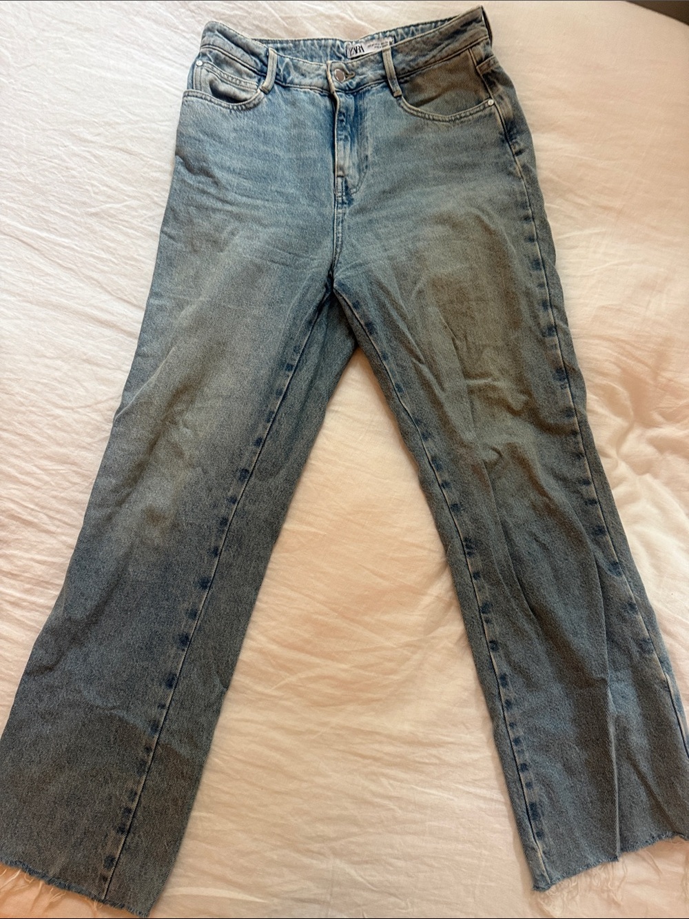 Zara Light Blue Boot-Cut Women’s Jeans